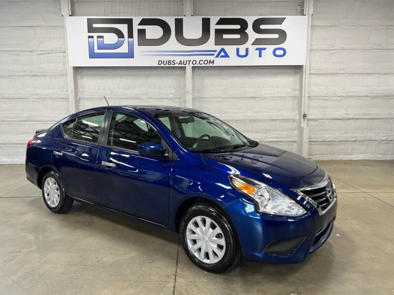 2019 Nissan Versa for sale at DUBS AUTO LLC in Clearfield UT