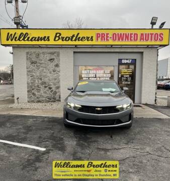 2021 Chevrolet Camaro for sale at Williams Brothers Pre-Owned Monroe in Monroe MI