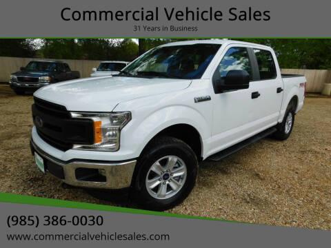 2019 Ford F-150 for sale at Commercial Vehicle Sales in Ponchatoula LA