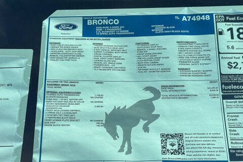 2026 Ford Bronco