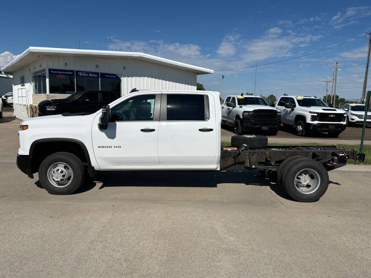 2024 Chevrolet Silverado 3500HD CC for sale at Keller Motors in Palco, KS