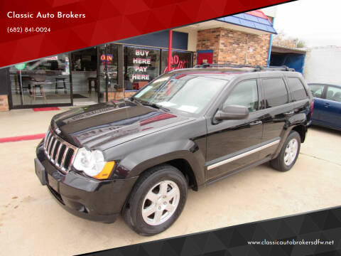 2010 Jeep Grand Cherokee for sale at Classic Auto Brokers in Haltom City TX