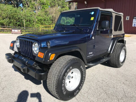 2006 Jeep Wrangler for sale at The Truck Barn in Ocala FL