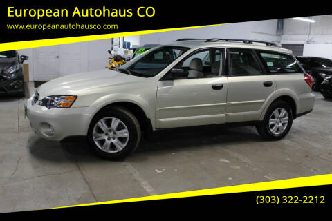 2005 Subaru Outback for sale at European Autohaus CO in Denver CO