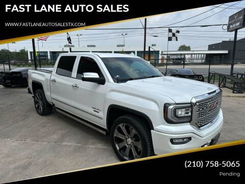 2016 GMC Sierra 1500 for sale at FAST LANE AUTO SALES in San Antonio TX