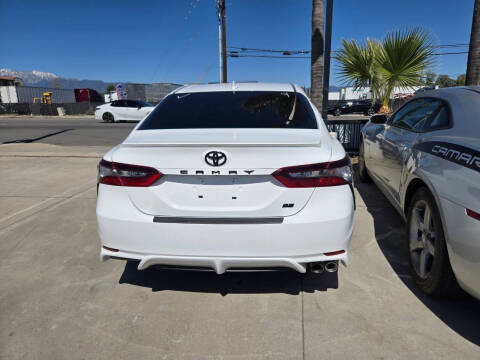 2021 Toyota Camry for sale at E and M Auto Sales in Bloomington CA