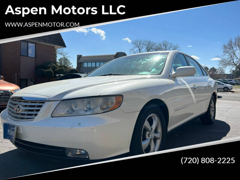 2007 Hyundai Azera for sale at Aspen Motors LLC in Denver CO