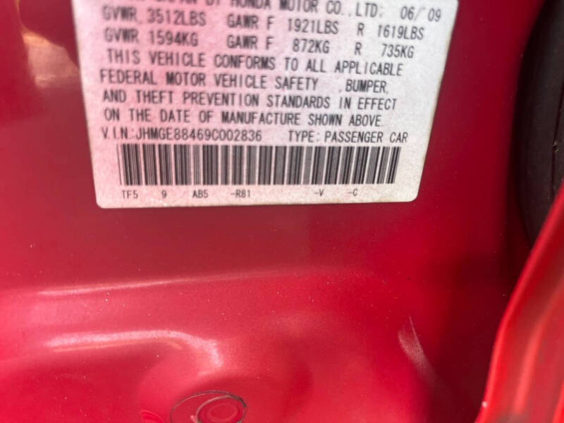 2009 Honda Fit Sport