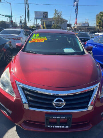 2015 Nissan Altima for sale at Rey's Auto Sales in Stockton CA