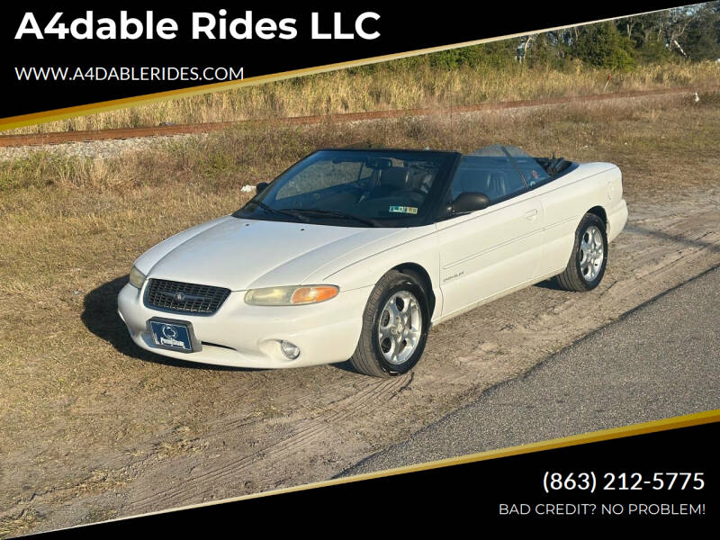 2000 Chrysler Sebring for sale at A4dable Rides LLC in Haines City FL