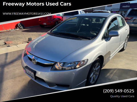 2009 Honda Civic for sale at Freeway Motors Used Cars in Modesto CA