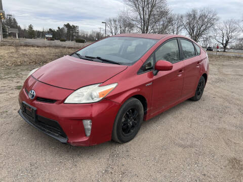 2012 Toyota Prius for sale at D & T AUTO INC in Columbus MN