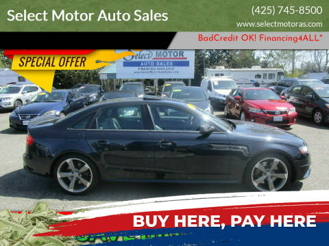 2012 Audi S4 for sale at Select Motor Auto Sales in Lynnwood WA