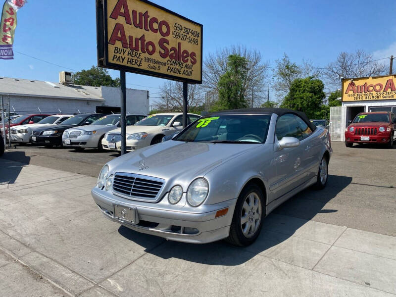 2003 Mercedes-Benz CLK for sale at AUTCO AUTO SALES in Fresno CA