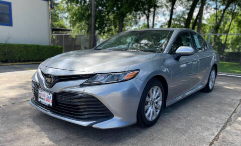2020 Toyota Camry for sale at HOUSTON CAR SALES INC in Houston TX