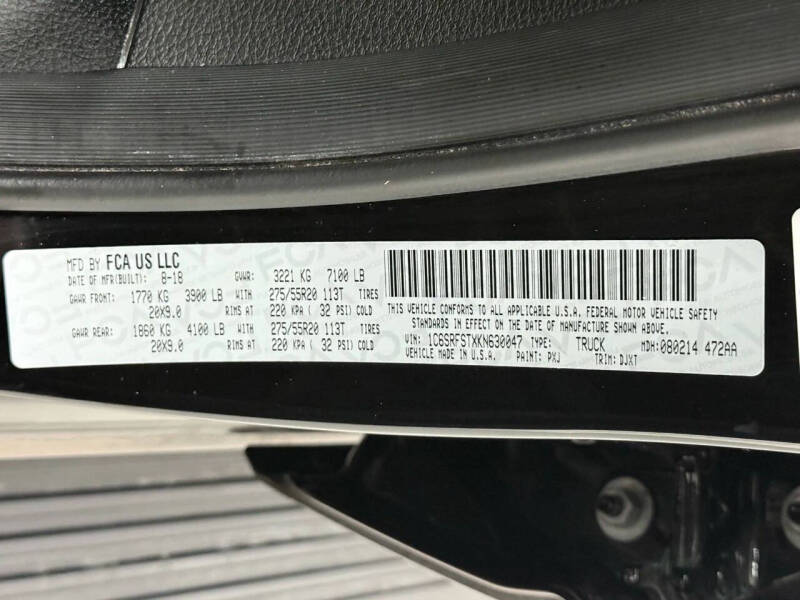 2019 RAM 1500 Laramie Longhorn