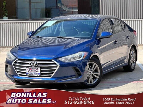 2017 Hyundai Elantra for sale at Bonillas Auto Sales in Austin TX