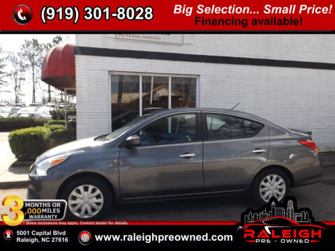 2019 Nissan Versa for sale at Raleigh Pre-Owned in Raleigh NC