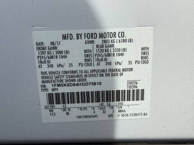 2017 Ford Explorer XLT