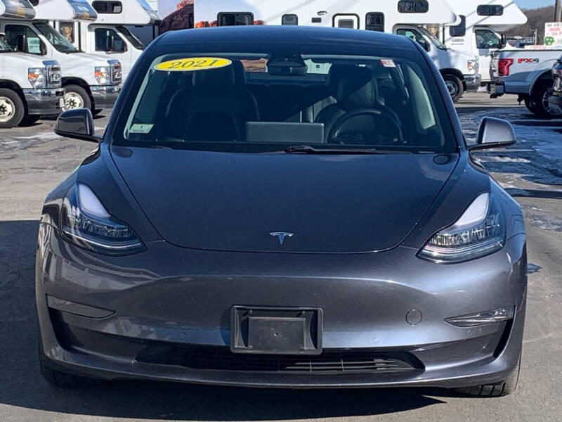 Used 2021 Tesla Model 3 Base with VIN 5YJ3E1EB3MF836746 for sale in Worcester, MA