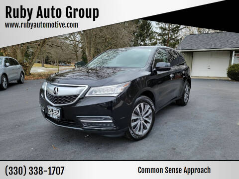 2016 Acura MDX for sale at Ruby Auto Group in Hudson OH