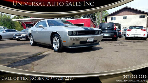 2011 Dodge Challenger for sale at Universal Auto Sales Inc in Salem OR