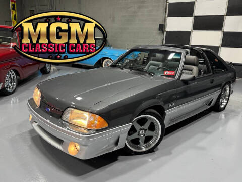 1988 Ford Mustang for sale at MGM CLASSIC CARS in Addison IL