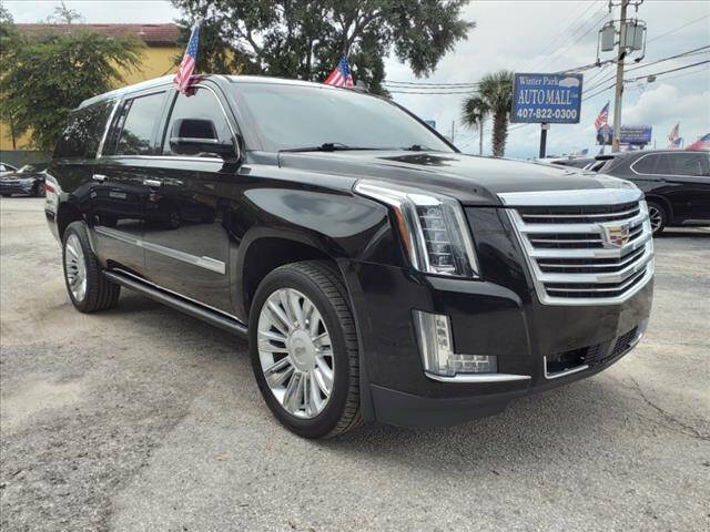 2018 Cadillac Escalade ESV for sale at Winter Park Auto Mall in Orlando, FL