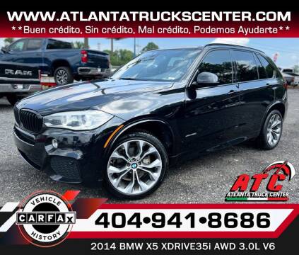 2014 BMW X5 for sale at ATLANTA TRUCK CENTER LLC in Doraville GA