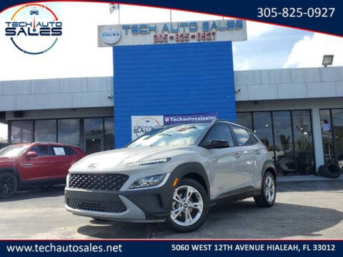2022 Hyundai Kona for sale at Tech Auto Sales in Hialeah FL
