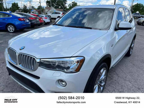 2016 BMW X3 for sale at Falls City Motorsports in Crestwood KY