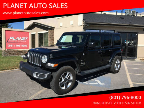 2021 Jeep Wrangler Unlimited for sale at PLANET AUTO SALES in Lindon UT