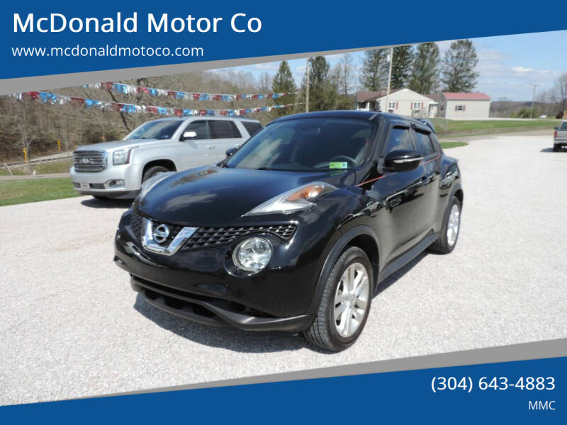 2015 Nissan JUKE for sale at McDonald Motor Co in Harrisville WV