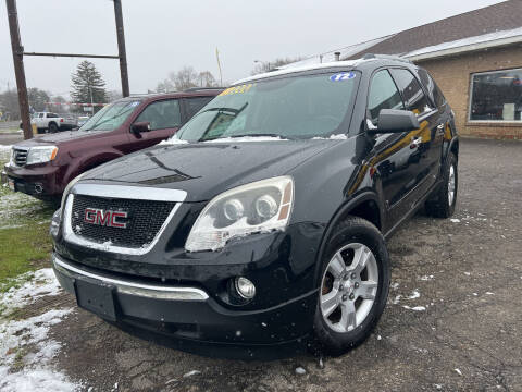 2012 GMC Acadia for sale at Conklin Cycle Center in Binghamton NY