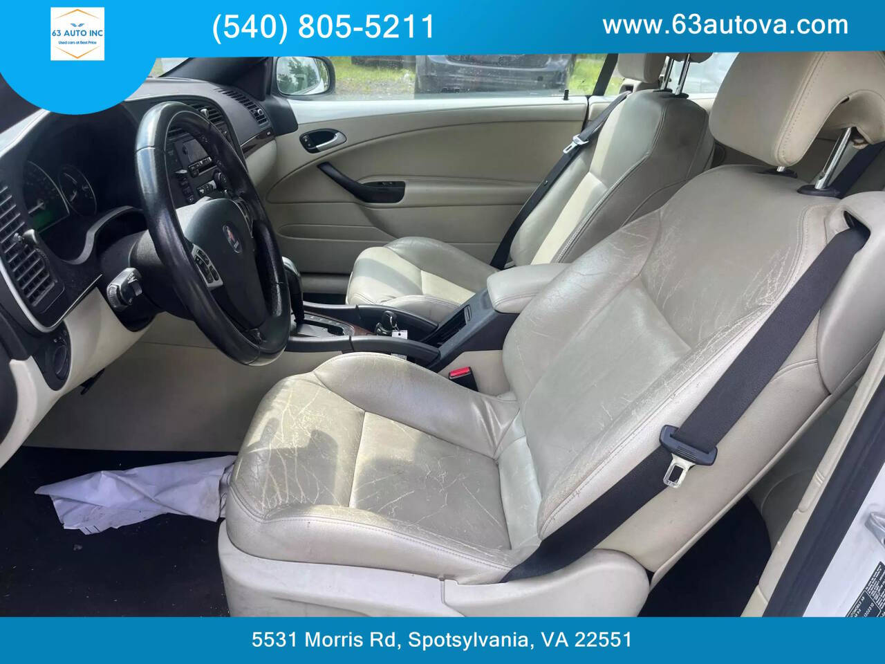 2011 Saab 9-3 for sale at 63 Auto Inc in Spotsylvania, VA