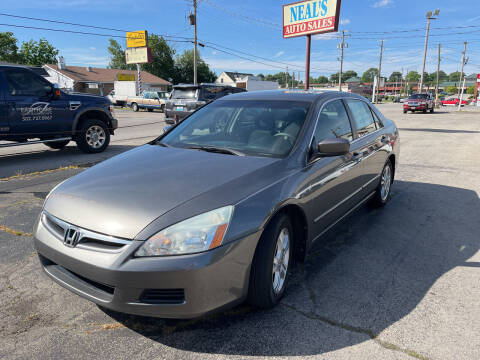 2006 Honda Accord for sale at Neals Auto Sales in Louisville KY