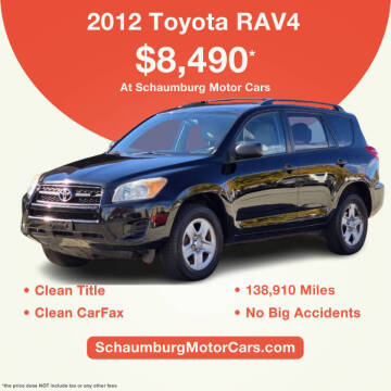 2012 Toyota RAV4 for sale at Schaumburg Motor Cars in Schaumburg IL