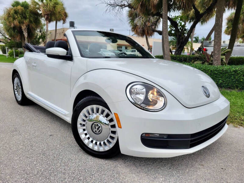 2013 Volkswagen Beetle Convertible for sale at City Imports LLC in West Palm Beach FL