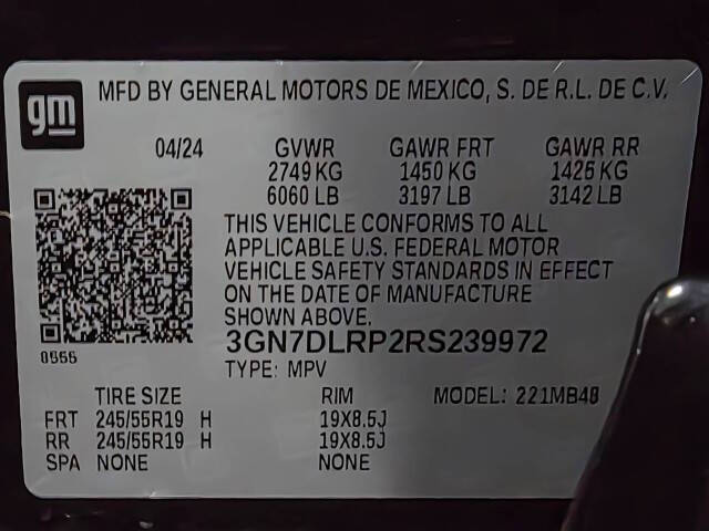 2024 Chevrolet Equinox EV LT