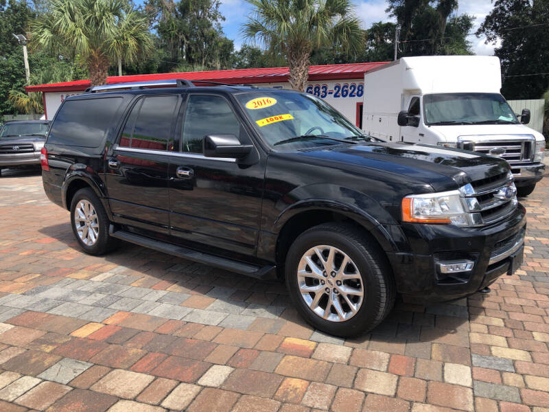 2016 Ford Expedition EL for sale at Affordable Auto Motors in Jacksonville FL