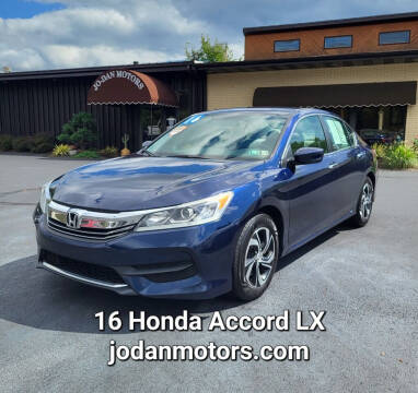 2016 Honda Accord for sale at Jo-Dan Motors in Plains PA