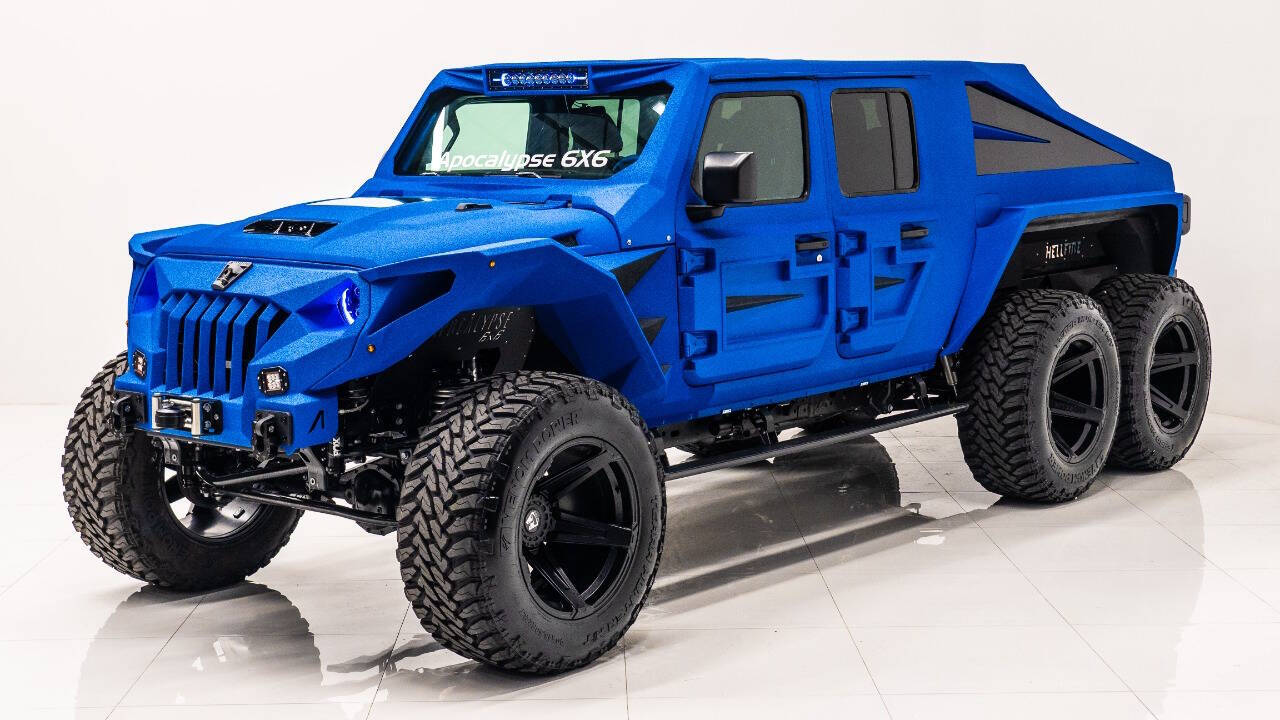 2023 Apocalypse HellFire 6×6 7 Passenger – Captain's Chairs Blue