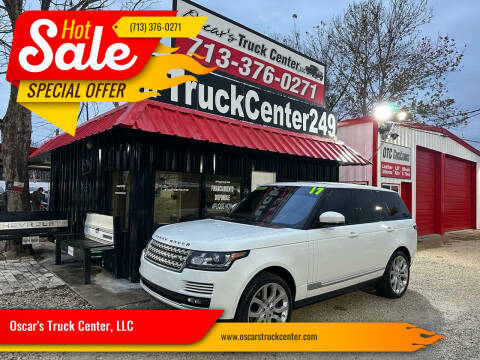 2017 Land Rover Range Rover for sale at Oscar's Truck Center, LLC in Houston TX