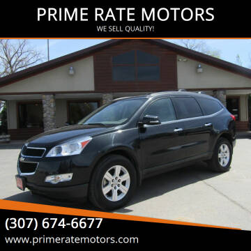 2012 Chevrolet Traverse for sale at PRIME RATE MOTORS in Sheridan WY
