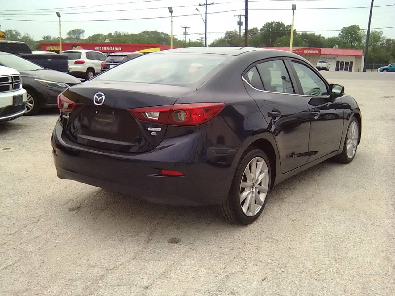 Black 2017 Mazda Mazda3 Touring Touring 4dr Sedan 6A 2