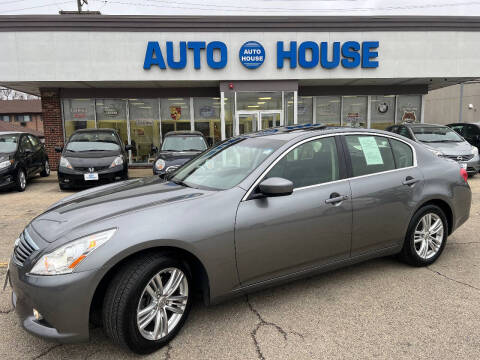 2013 Infiniti G37 Sedan for sale at Auto House Motors in Downers Grove IL