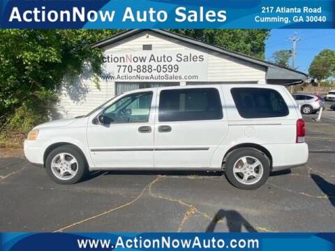 2008 Chevrolet Uplander for sale at ACTION NOW AUTO SALES in Cumming GA