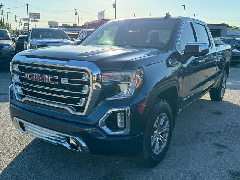 Used 2020 GMC Sierra 1500 SLT with VIN 3GTU9DED4LG120488 for sale in Garland, TX