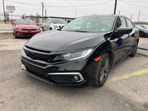 2020 Honda Civic for sale at Cow Boys Auto Sales LLC in Garland TX