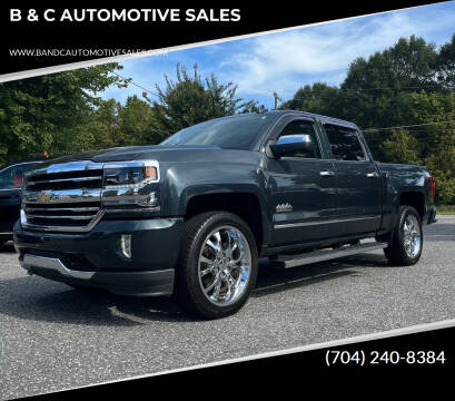 2017 Chevrolet Silverado 1500 for sale at B & C AUTOMOTIVE SALES in Lincolnton NC